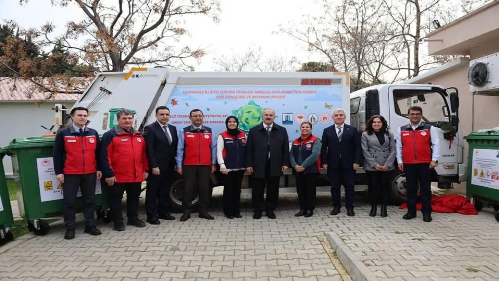 &Ccedil;anakkale&rsquo;de 45 bin kilogram atık bertaraf edildi
