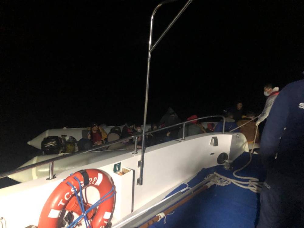 Çanakkale’de 35 düzensiz göçmen yakalandı
