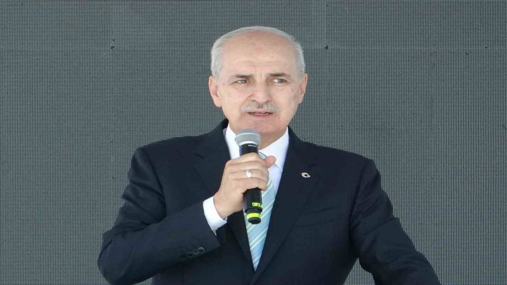 TBMM Başkanı Kurtulmuş: "Bir asır evvel bize hasta adam diyenler bug&uuml;n kendileri hasta adam haline gelmişler ve T&uuml;rkiye&rsquo;den medet umar hale gelmişler"
