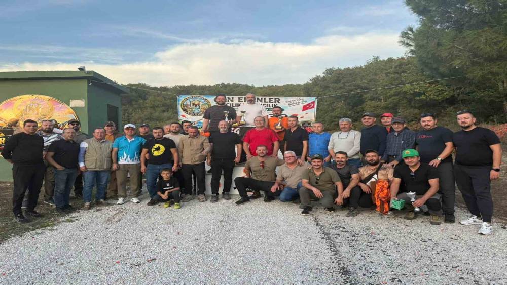 &Ccedil;an&rsquo;da avcılar kıyasıya yarıştı
