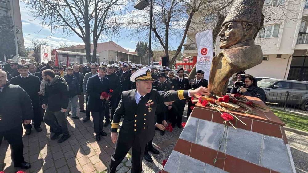 &Ccedil;anakkale Savaşları Kahramanlarında M&uuml;stahkem Mevki Komutanı Cevat Paşa t&ouml;renle anıldı
