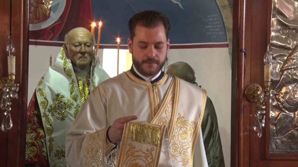 Fener Rum Patriği Bartholomeos, Gökçeada’da ayin yönetti
