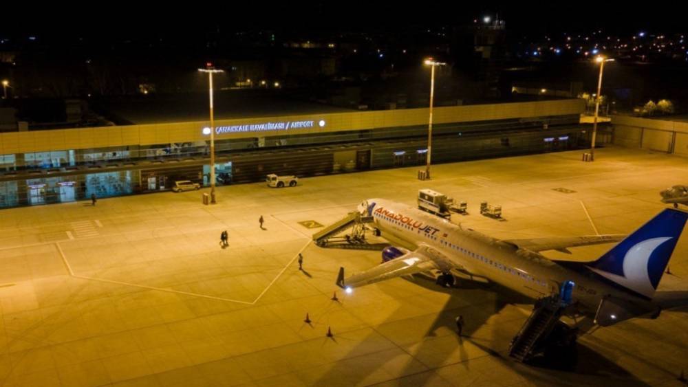 &Ccedil;anakkale Havalimanı mayısta 10 bin 520 yolcuya hizmet verdi
