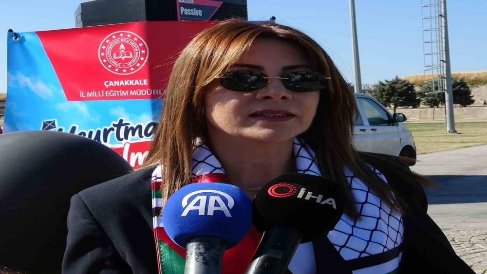 U&ccedil;urtma Filistinli &ccedil;ocuklar i&ccedil;in u&ccedil;uruldu

