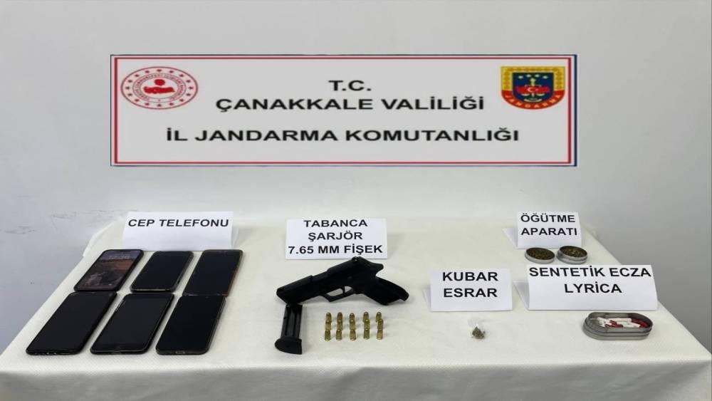 Çanakkale’de uyuşturucu operasyonu: 17 gözaltı
