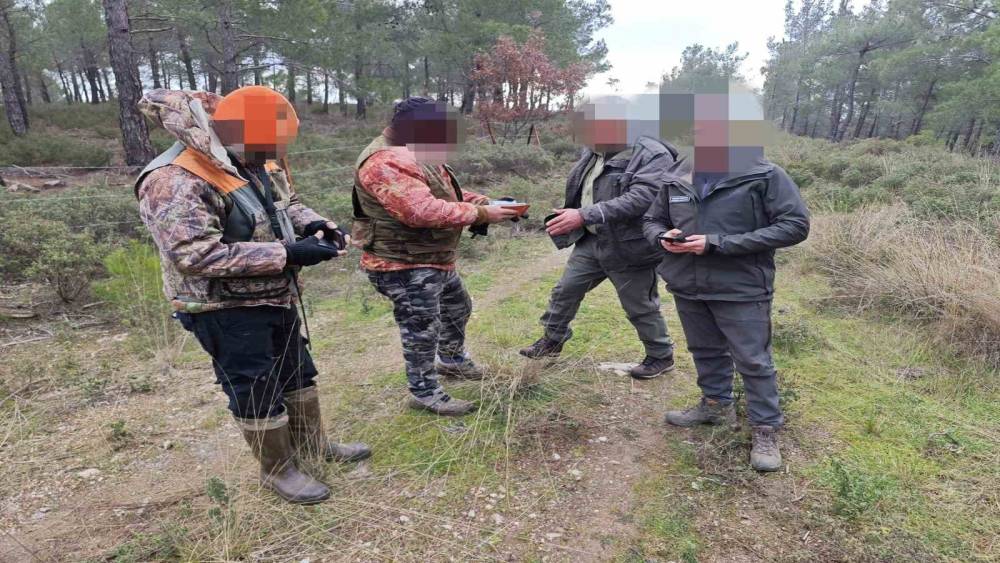 &Ccedil;anakkale&rsquo;de yasa dışı avcılık yapan 7 kişiye 98 bin TL ceza
