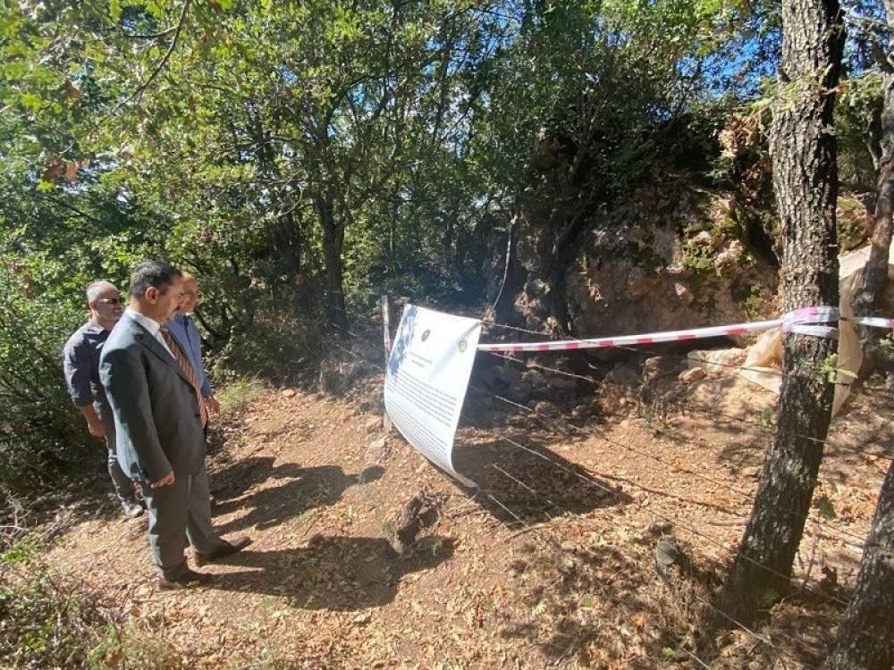 Vali Aktaş, İnkaya Mağarası kazı çalışmalarını inceledi
