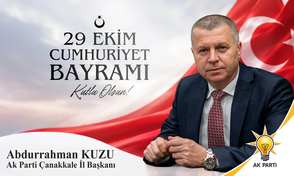 AK Parti İl Başkanı Kuzu, &ldquo;Cumhuriyetimizin ikinci asrını birlik, kardeşlik ve kalkınmayla g&uuml;&ccedil;lendireceğiz&rdquo;