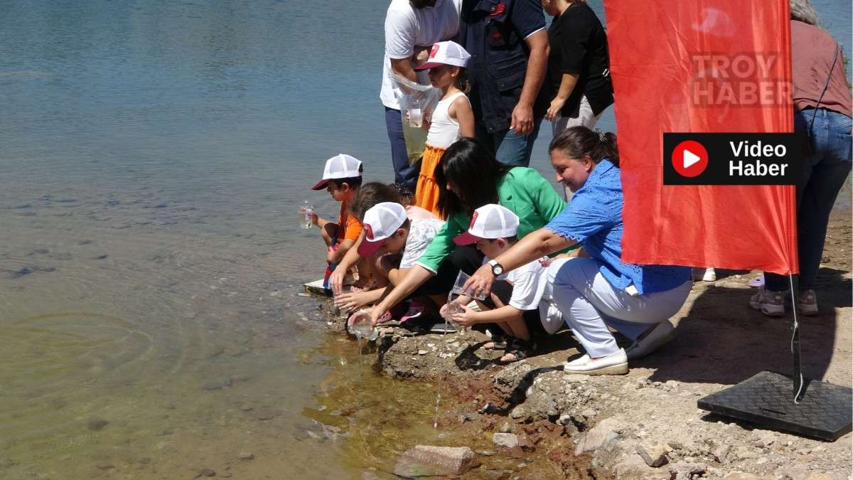 Baraj ve göletlere 1 milyon 750 bin sazan yavrusu bırakıldı