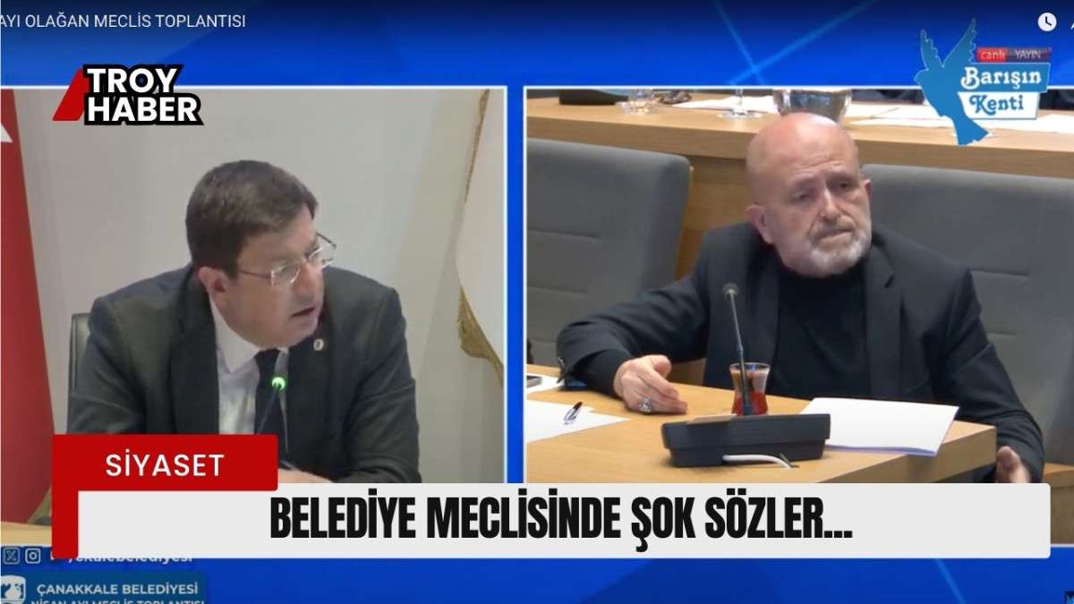 Belediye meclisinde şok sözler.. 