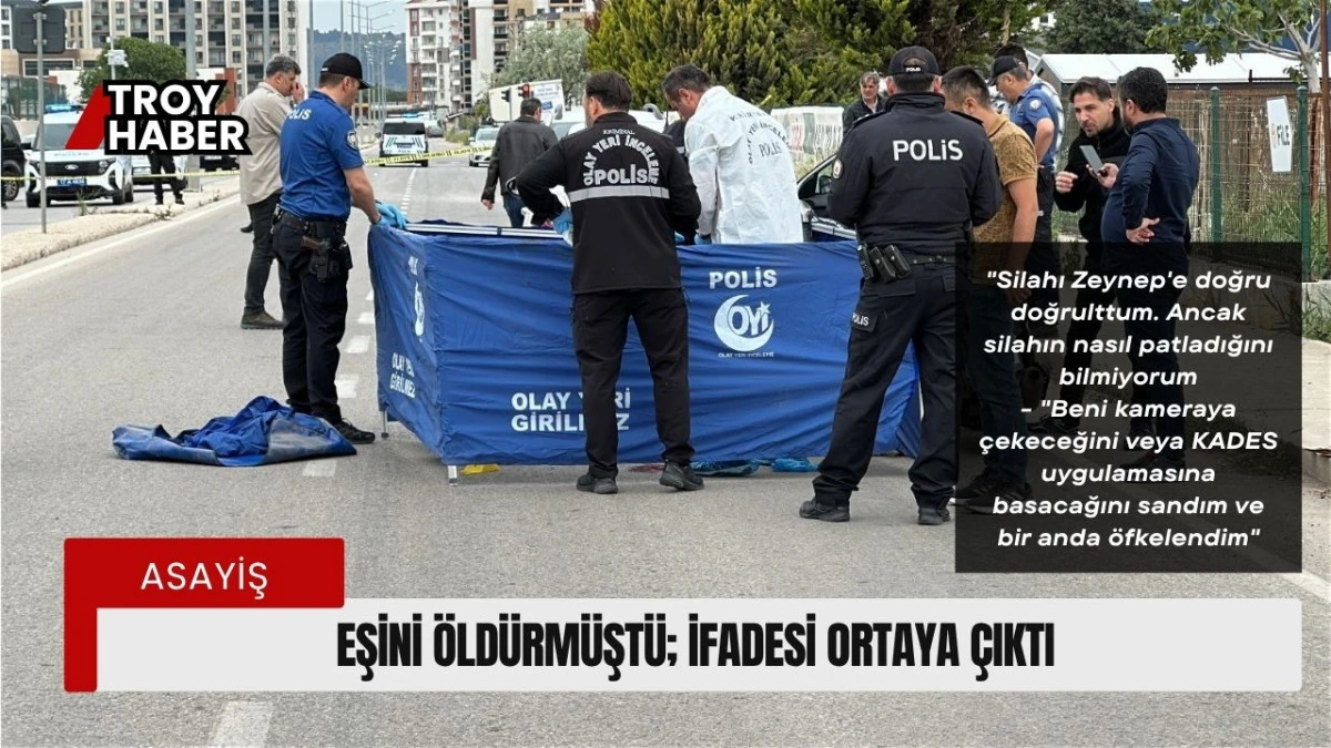 Boşanma aşamasındaki eşini öldüren zanlının İfadesi ortaya çıktı