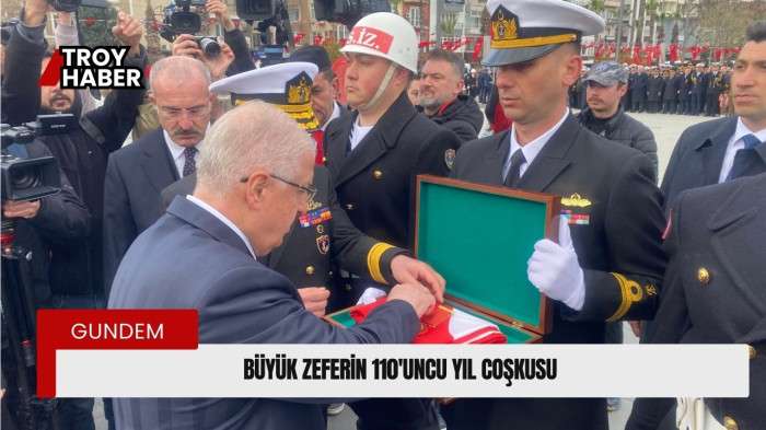 Çanakkale Deniz Zaferi’nin 110’uncu yıl coşkusu