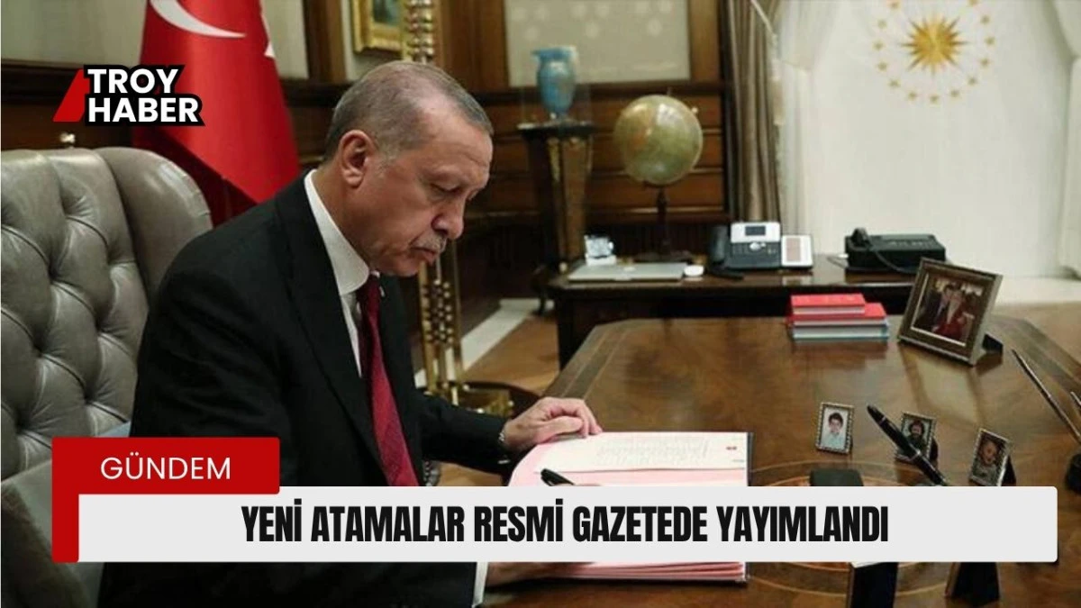 Çanakkale Vali yardımcılığı ve ilçe kaymakamlıklarına yeni atamalar