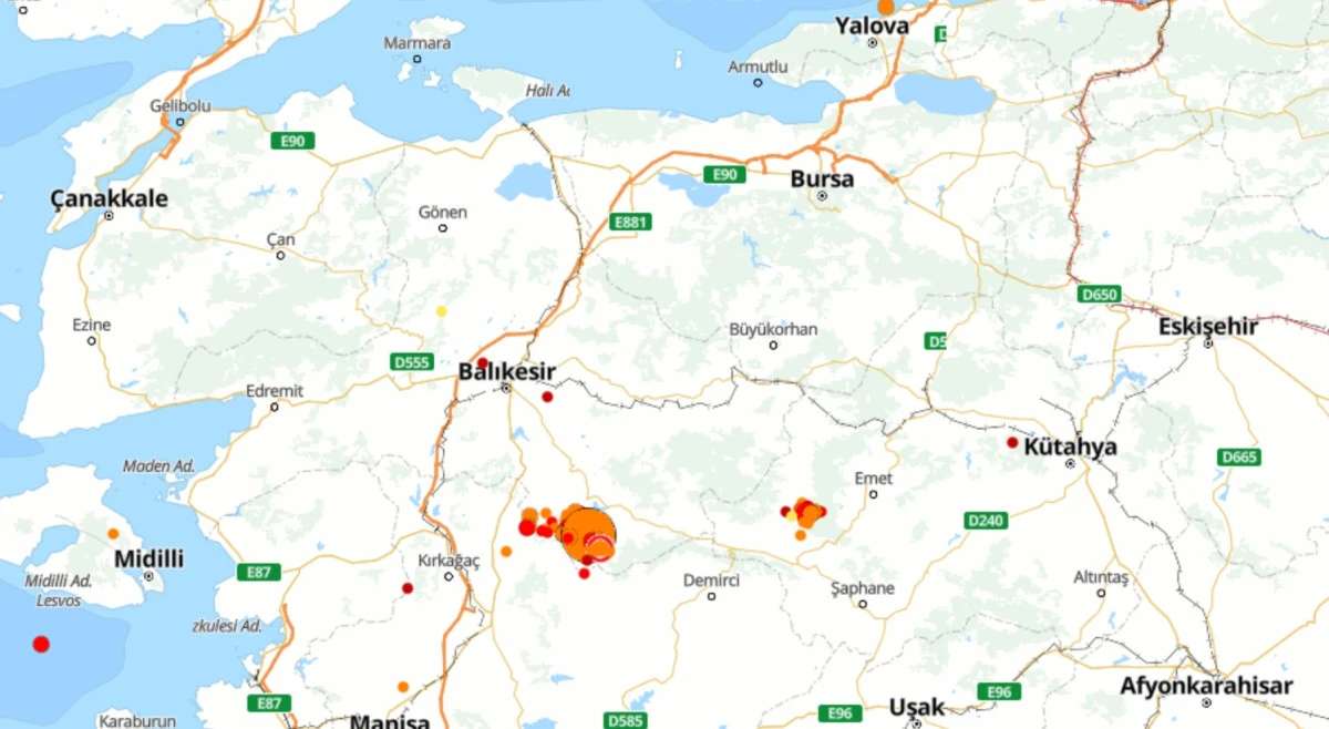 Depremler sürüyor.. 2 şiddetli sarsıntı daha