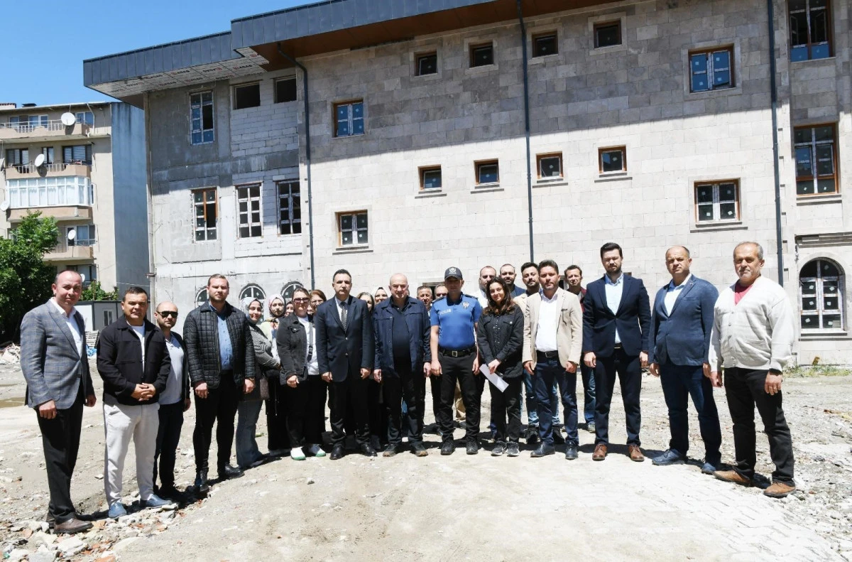 Gider, Emniyet ve Milli Eğitim yatırımlarını inceledi