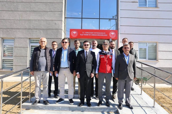 G&ouml;k&ccedil;eada&rsquo;da sosyal yardım ve dayanışma faaliyetleri değerlendirildi