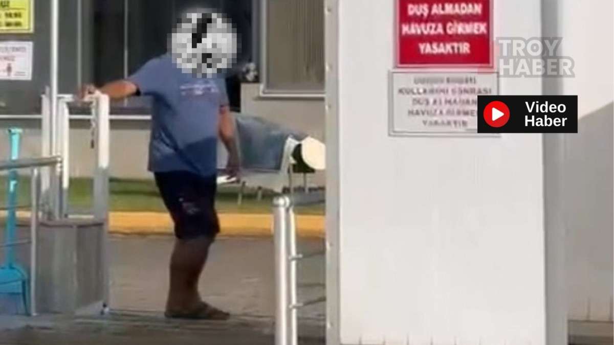 Haşemalı diye havuza almadılar