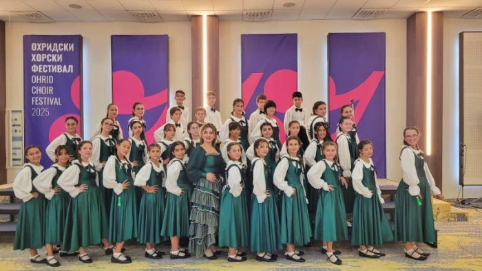 Hüseyin Akif Terzioğlu Ortaokulu korosu iki ödülle döndü