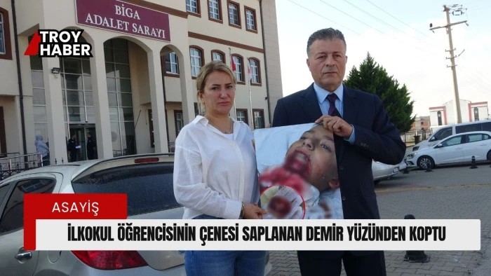 İlkokul öğrencisinin çenesi saplanan demir yüzünden koptu, ailesi okula ihmal davası açtı