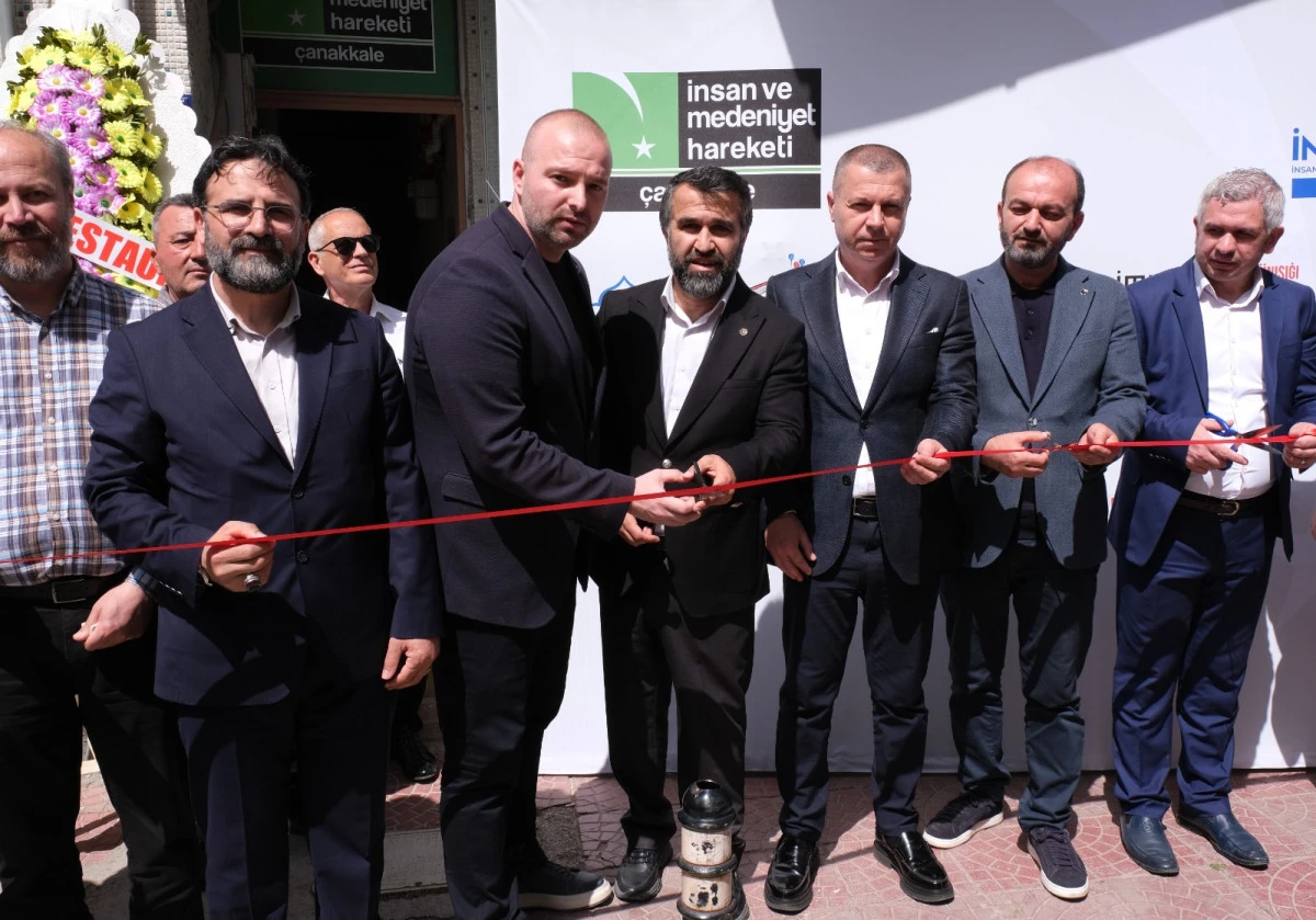 İMH &Ccedil;anakkale Teşkilat Binası Dualarla Hizmete A&ccedil;ıldı