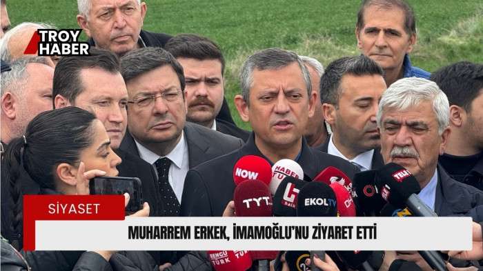 Muharrem Erkek, İmamoğlu’nu cezaevinde ziyaret etti