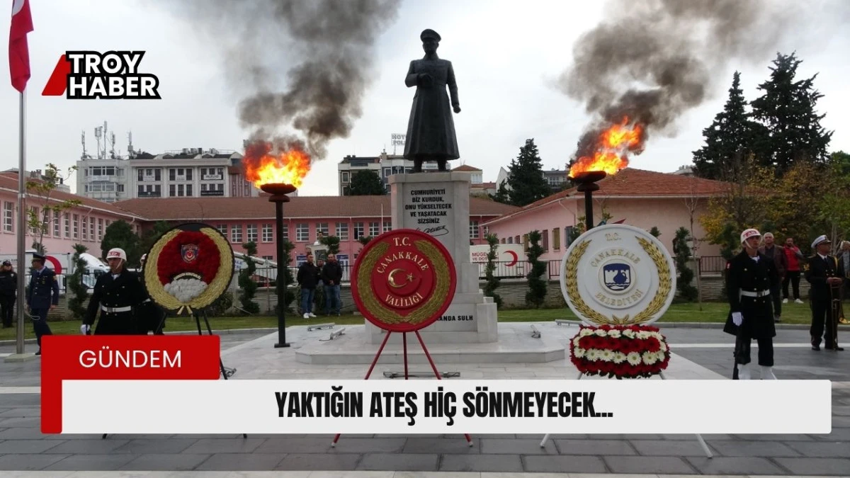 Mustafa Kemal Atatürk vefatının 87. yılında anıldı