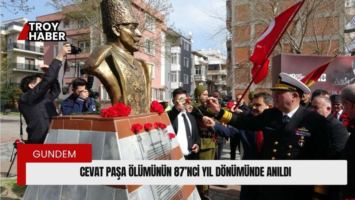Müstahkem Mevki Komutanı Cevat Paşa ölümünün 87’nci yıl dönümünde anıldı