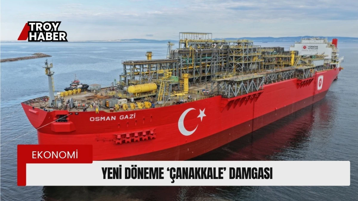 Türkiye'nin ilk yüzer üretim platformunda 'Çanakkale' imzası